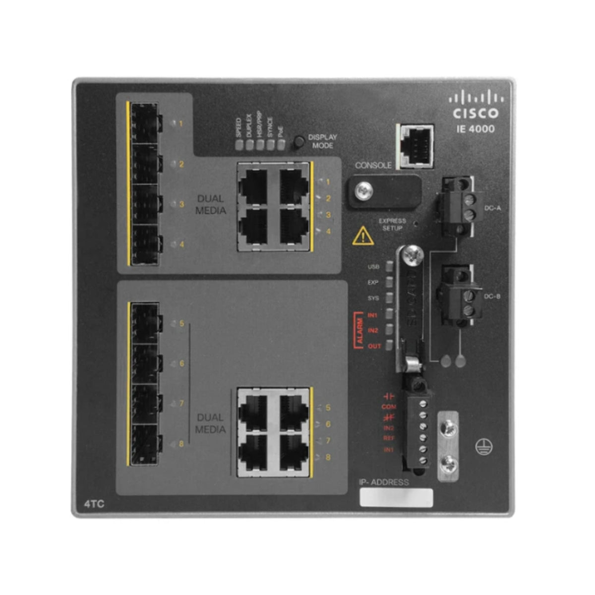 IE-4000-4TC4G-E Cisco Industrial Ethernet 4000 Managed Switch