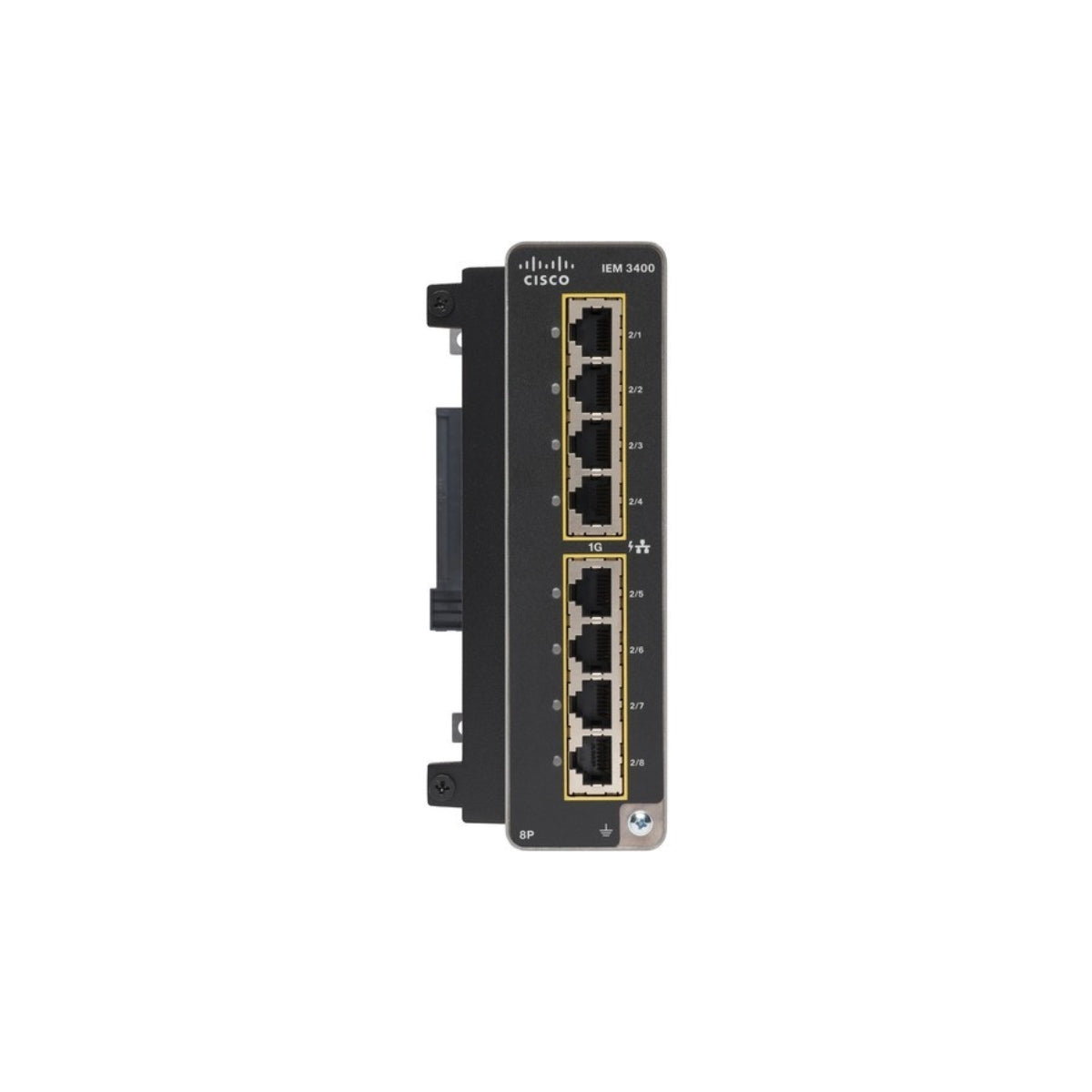 IEM-3400-8P Cisco Catalyst IE3400 Rugged PoE+ Expansion Module