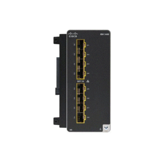 IEM-3400-8P Cisco Catalyst IE3400 Rugged PoE+ Expansion Module
