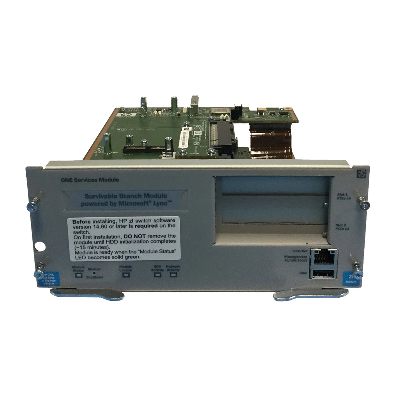 HPE Survivable Branch Communication zl Module J9485A