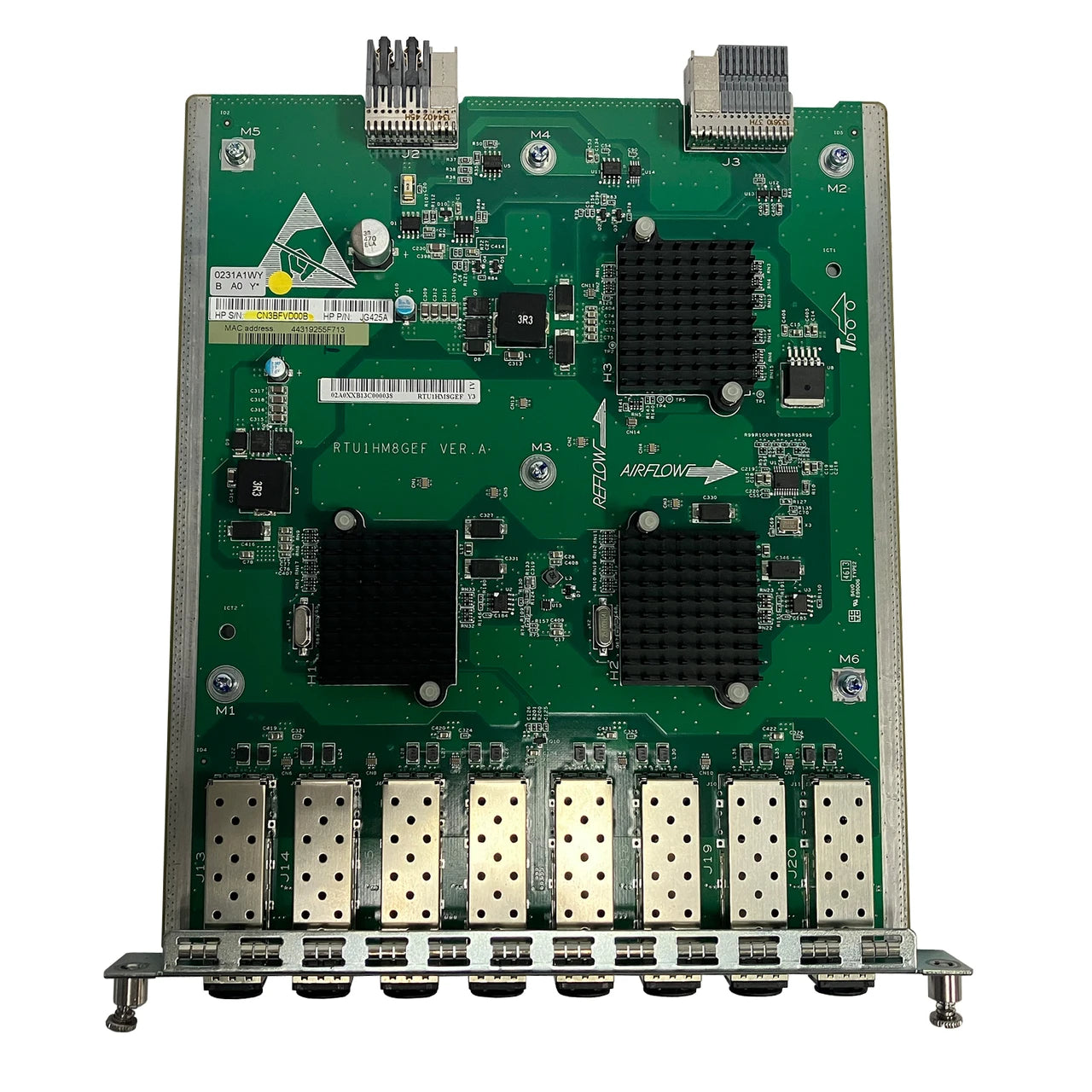 HPE MSR 8-Port 1000Base-X SFP HMIM Expansion Module JG425A