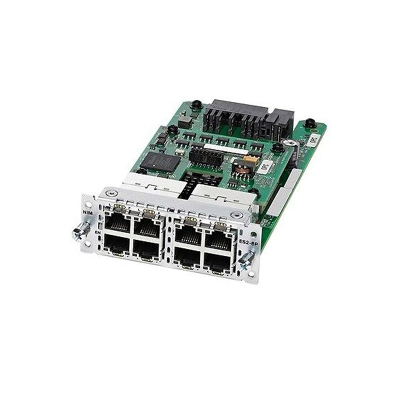 Cisco NIM-ES2-8-P 8-Port Layer 2 Gigabit EtherSwitch Network Interface Module