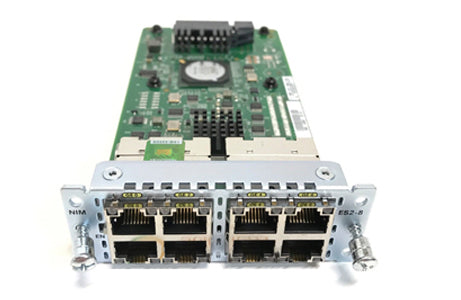 Cisco NIM-ES2-8-P 8-Port Layer 2 Gigabit EtherSwitch Network Interface Module