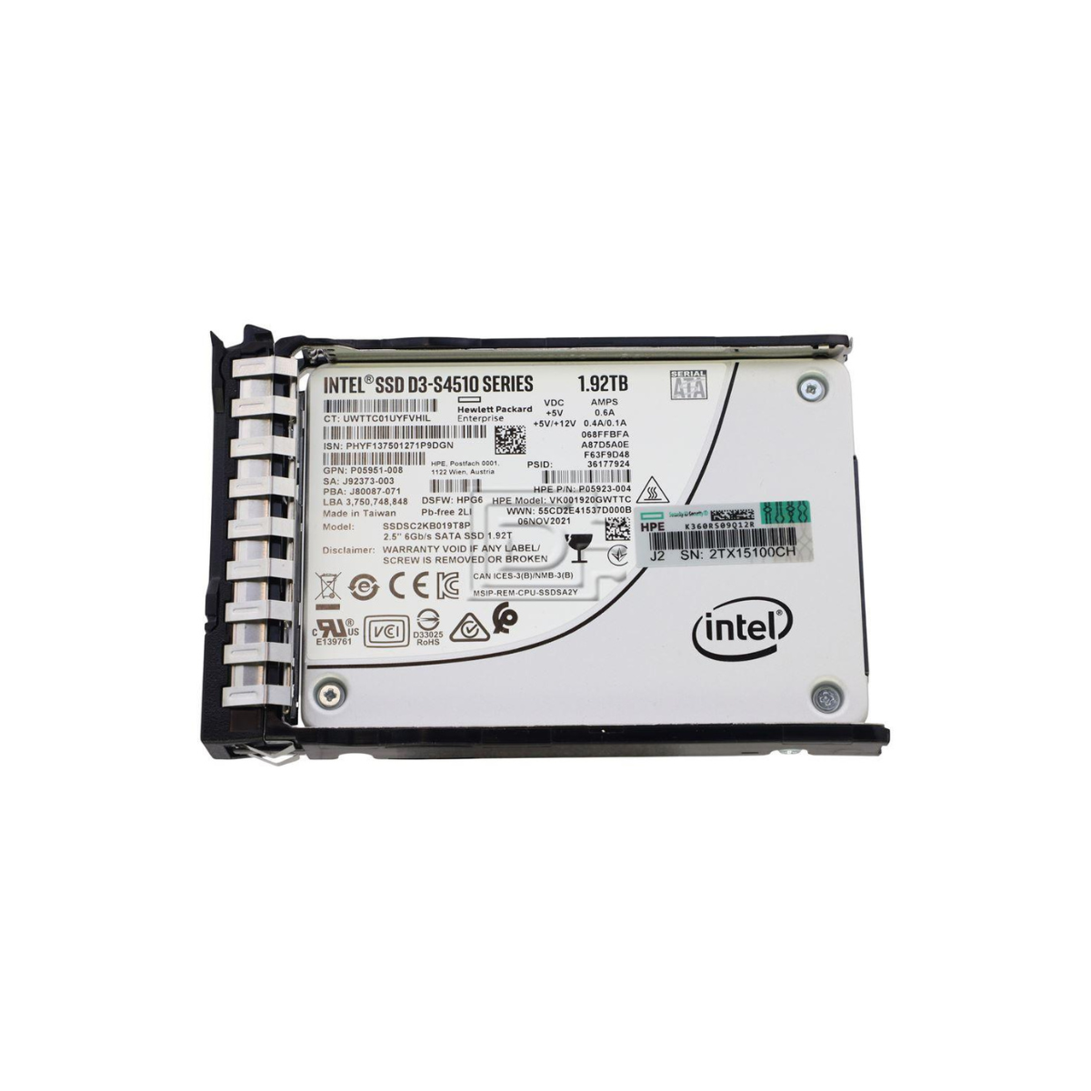 HPE 1.92TB SATA Solid State Drive – P40499-B21