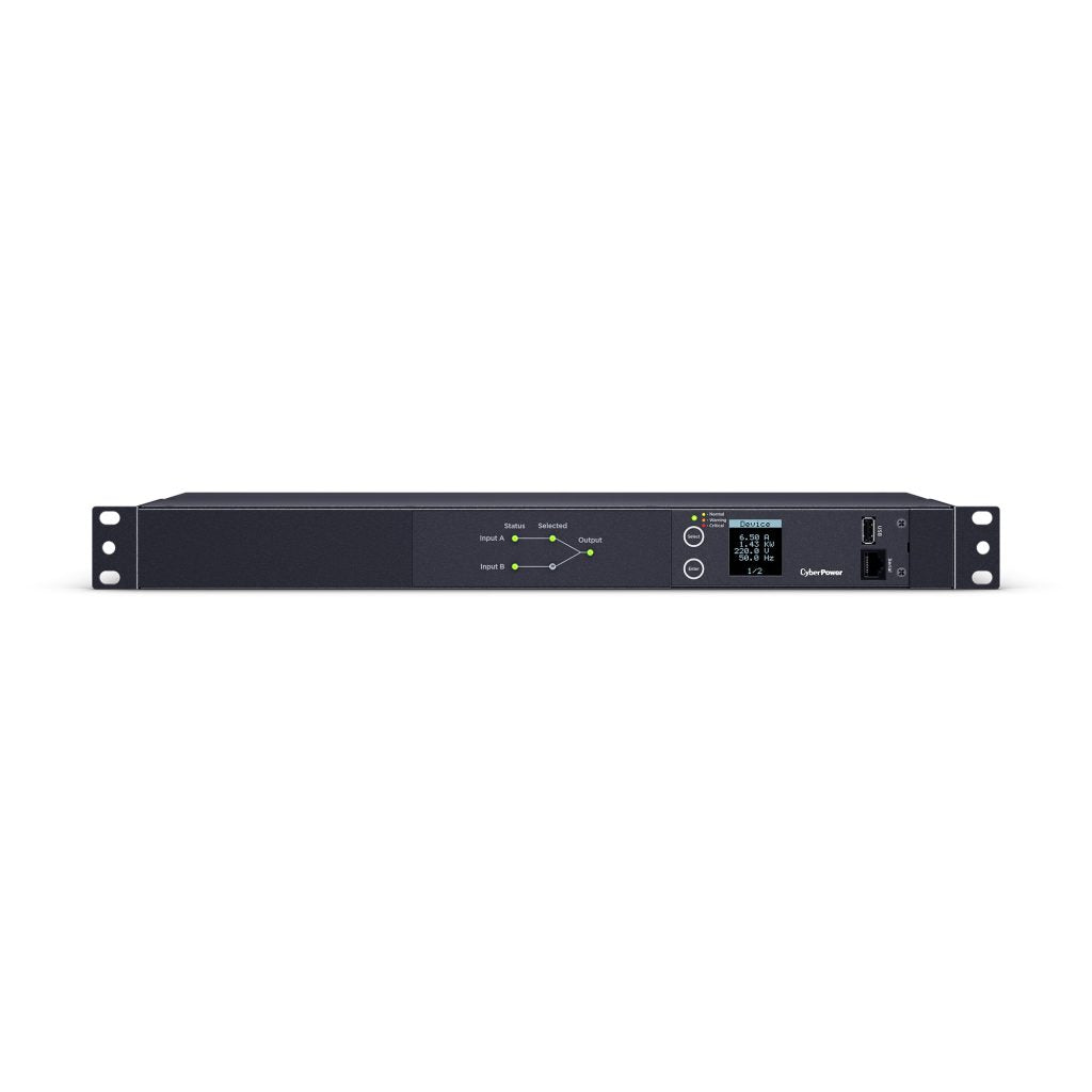 PDU24006 CyberPower Single-Phase Metered ATS PDU