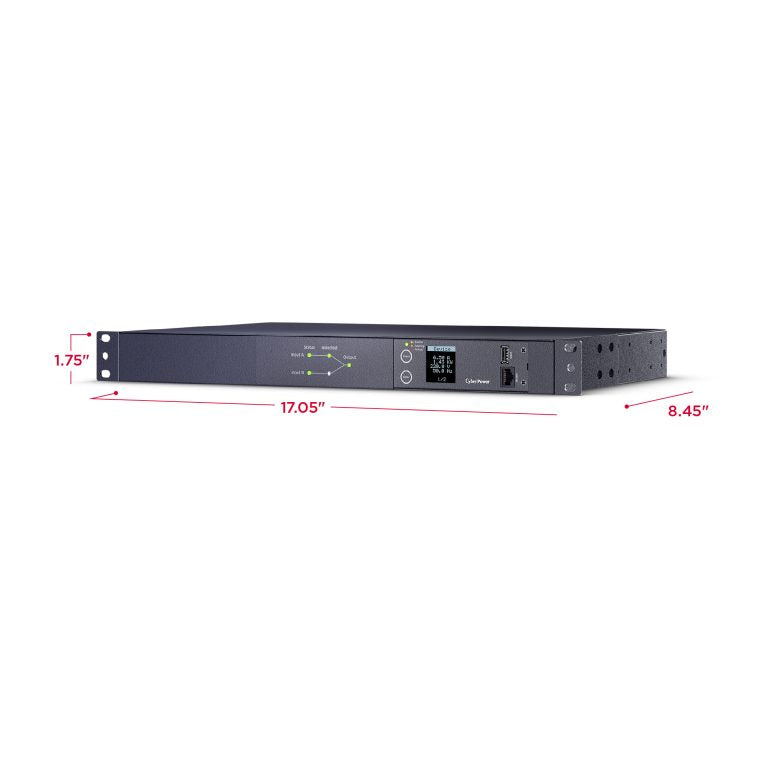 PDU24006 CyberPower Single-Phase Metered ATS PDU