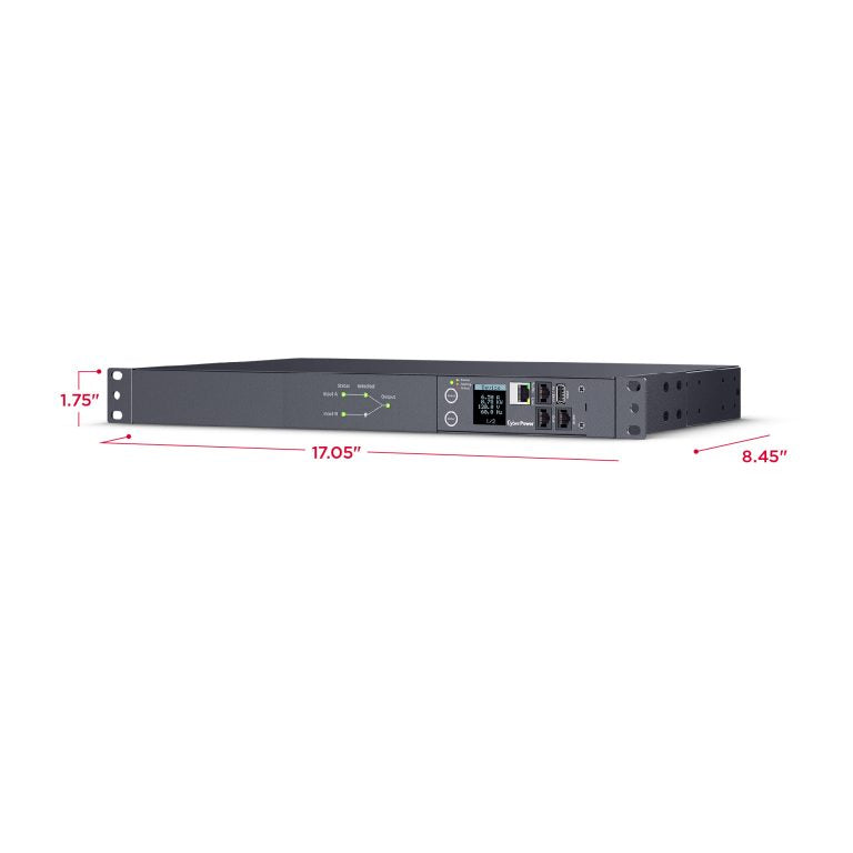 PDU44001 CyberPower Single-Phase Switched ATS PDU