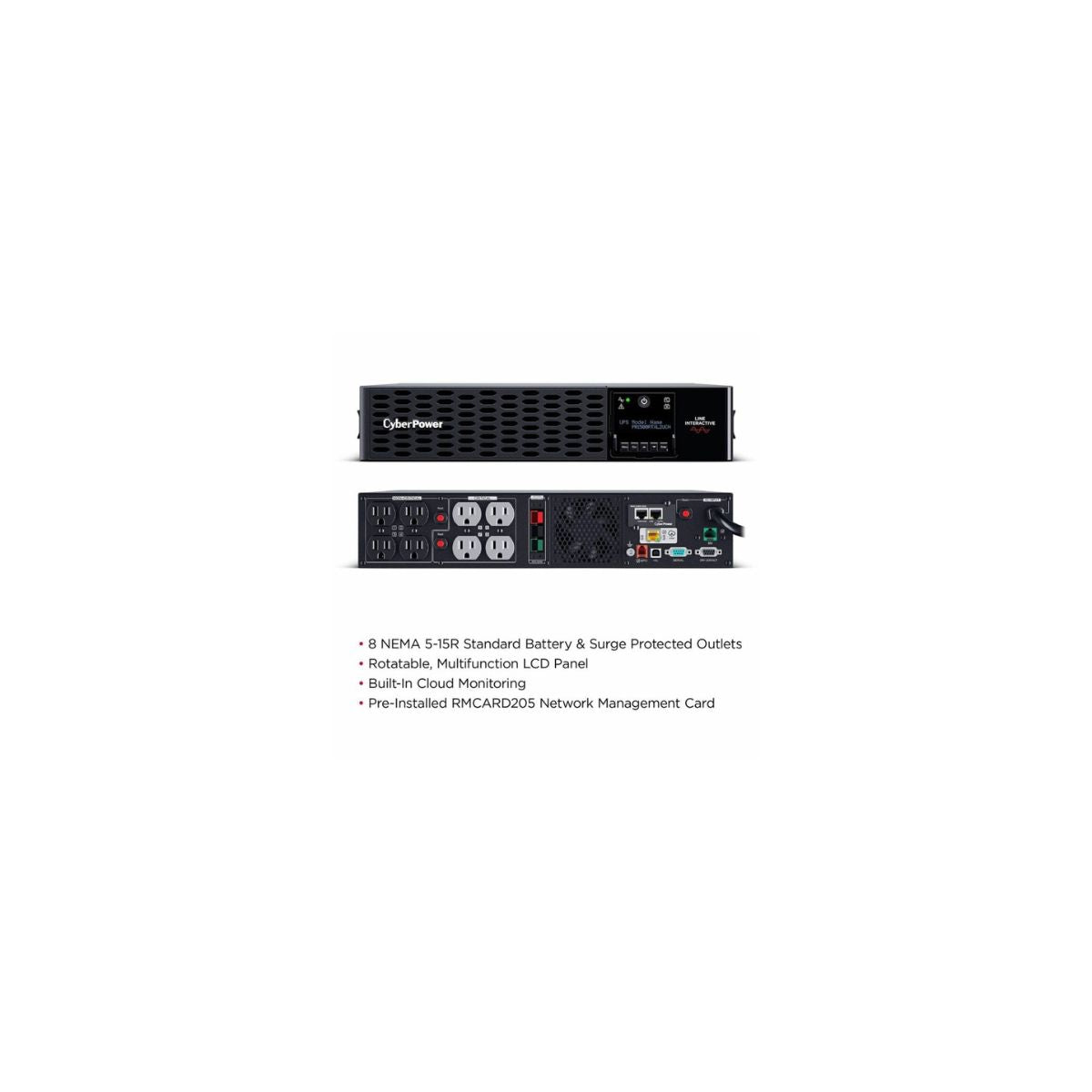 PR1500RTXL2UCN CyberPower Smart App Sinewave UPS
