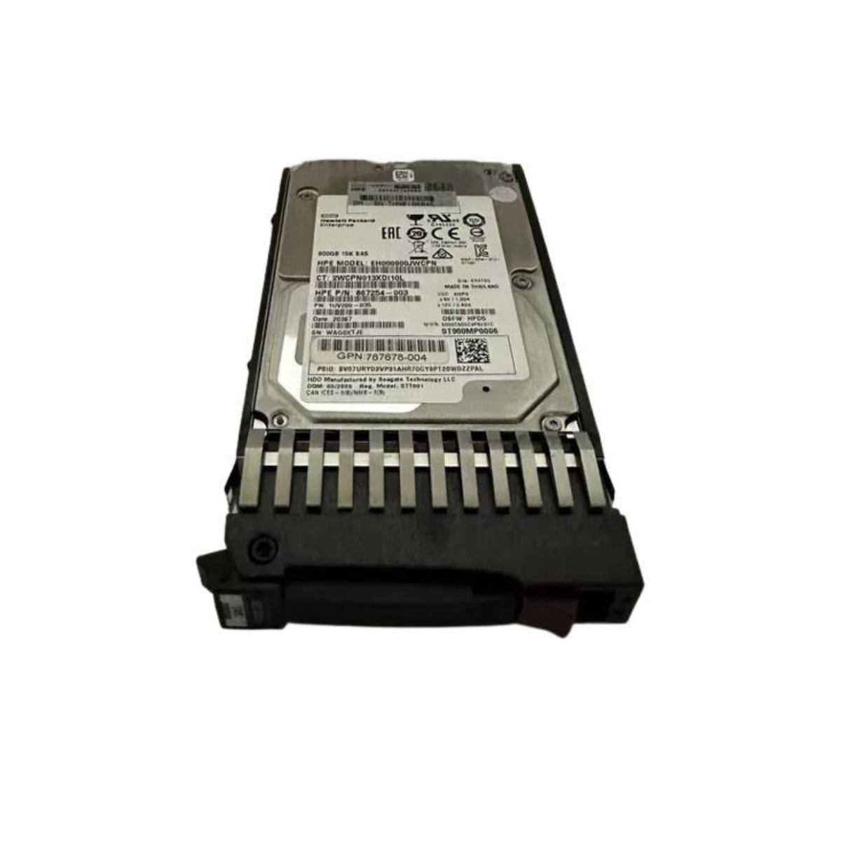 Q1H47A – HPE MSA 900GB 12G SAS 15K SFF Enterprise Hard Drive
