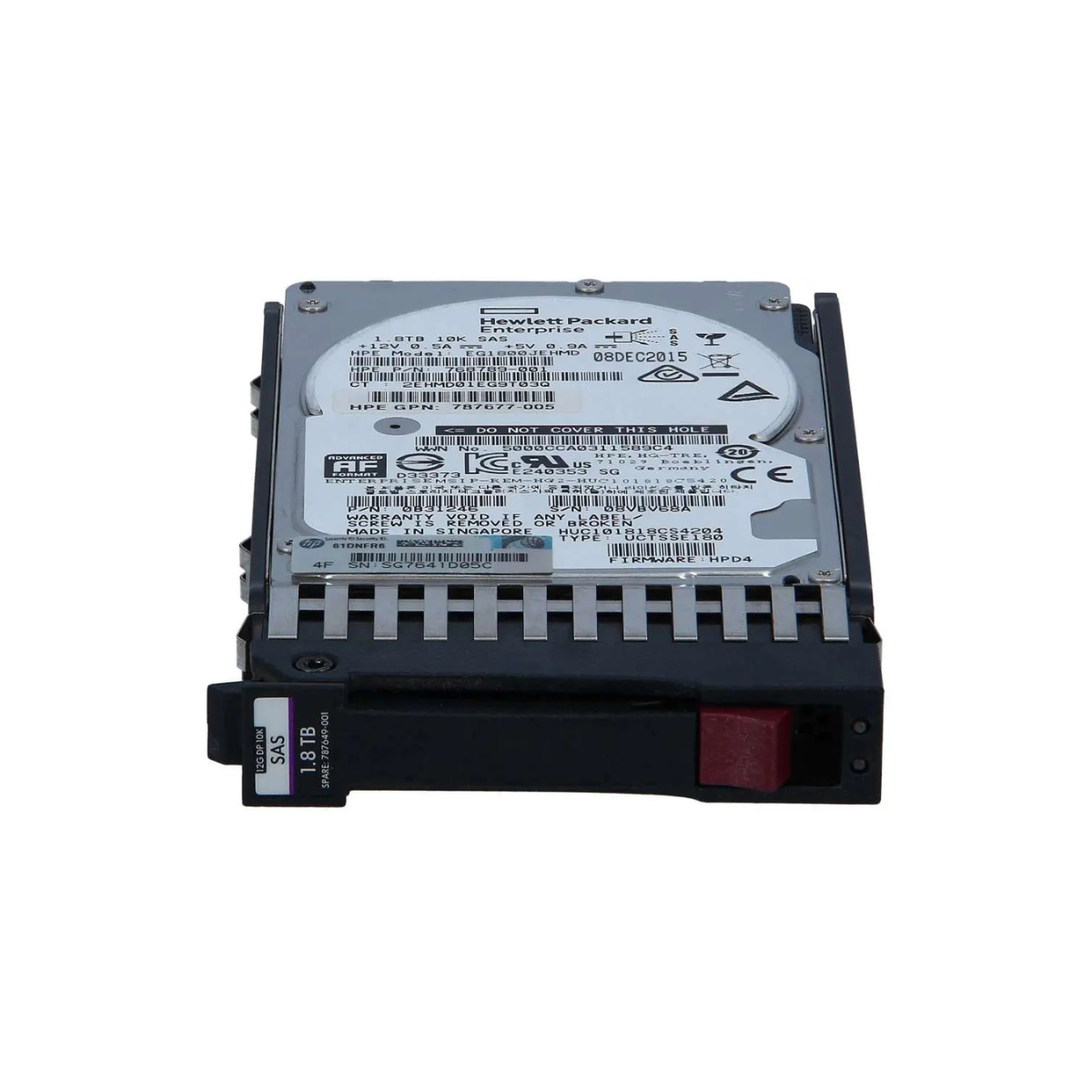 HPE 1.92TB Read Intensive SAS 12Gb/s Solid State Drive – R0Q47A