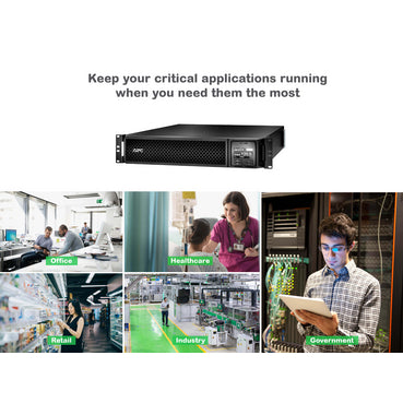 APC Smart-UPS SRT3000RMXLT 3000VA Rackmount UPS (SRT3000RMXLT)