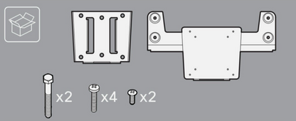 Cisco VESA Adapter and Wall Mount Kit CP-DX80-VESA=