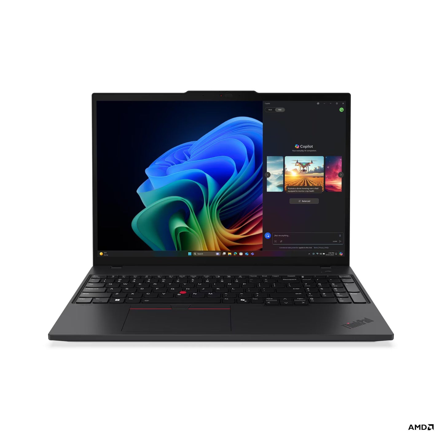 Lenovo ThinkPad T16 Gen 4 – 21QN0046US – 16″ AMD Ryzen AI 7 Pro Laptop – 32GB RAM – 512GB SSD – Windows 11 Pro