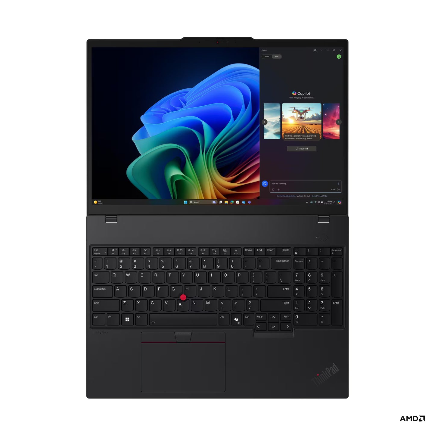 Lenovo ThinkPad T16 Gen 4 – 21QN0046US – 16″ AMD Ryzen AI 7 Pro Laptop – 32GB RAM – 512GB SSD – Windows 11 Pro