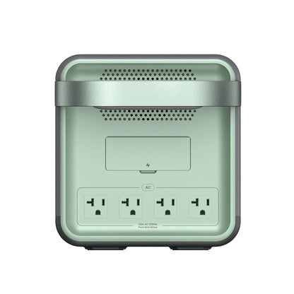 Green power strip with multiple outlets 