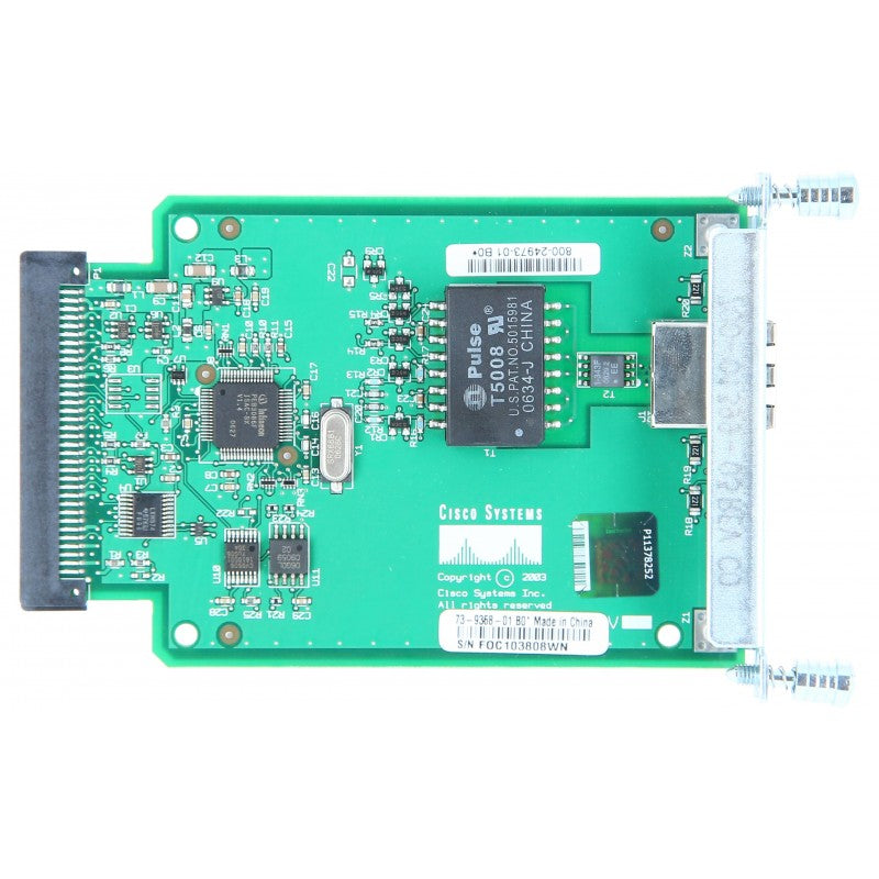 Cisco WIC-1B-S/T-V3 ISDN BRI WAN Interface Card