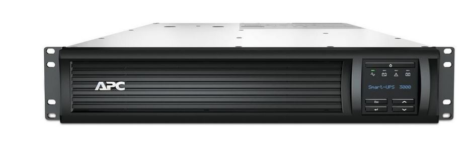 APC Smart-UPS 3000 RM 2U LCD - UPS - 2.7 kW - 3000 VA w/ APC UPS Network Management Card SMT3000RM2UNC main image
