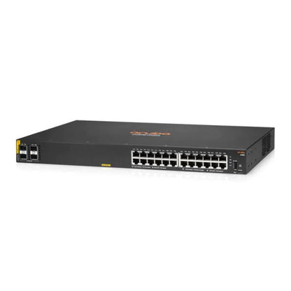 HPE Aruba CX 6100 24G Class 4 PoE 4SFP+ 370W Switch JL677A