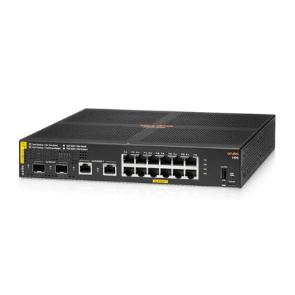 HPE Aruba CX 6100 12-Port PoE+ 2SFP+ 2SFP Managed Switch JL679A
