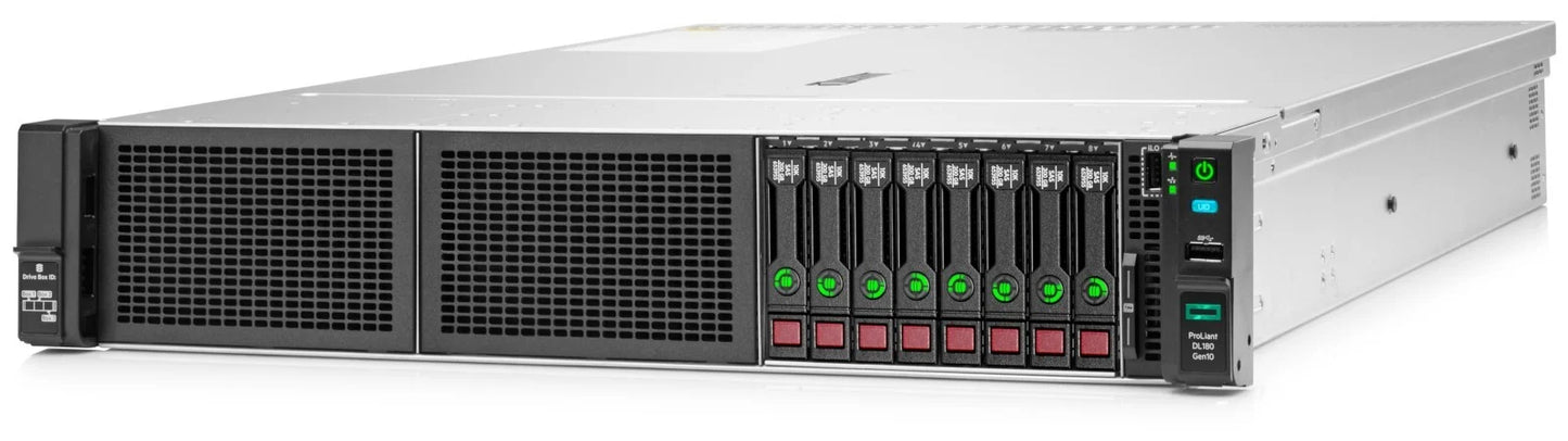 HPE ProLiant DL180 Gen10 5218 1P 16GB-R S100i 8SFF 500W PS Server P35520-B21