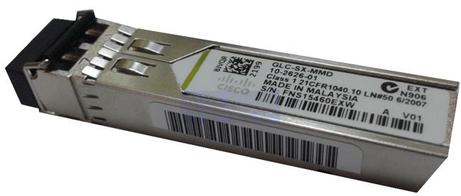 Cisco SFP (mini-GBIC) LC/PC multi-mode Transceiver Module GLC-SX-MMD= main image