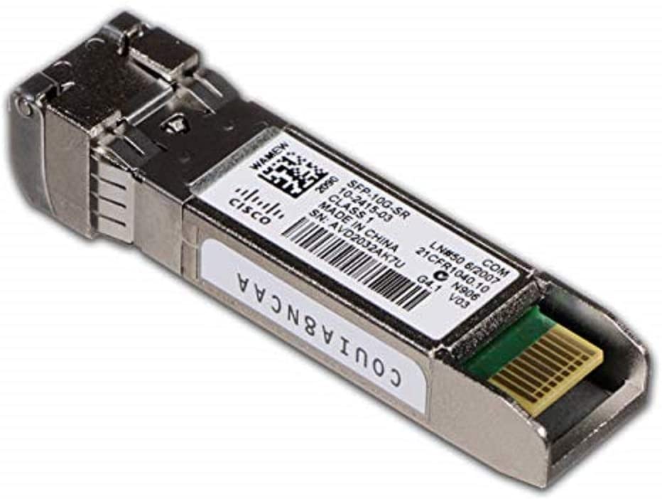 Cisco 10GBase-SR SFP+ LC PC MM Transceiver Module SFP-10G-SR-S main image