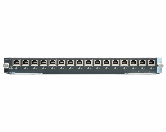 Cisco 16-Port 10 Gigabit EN Module with DFC3C Expansion Module WS-X6716-10T-3C main image