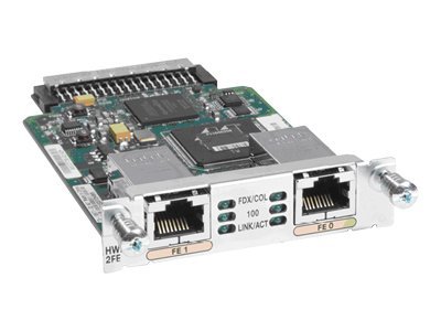 Cisco 2 Port High-Speed WAN Interface Card Expansion Module HWIC-2FE= main image