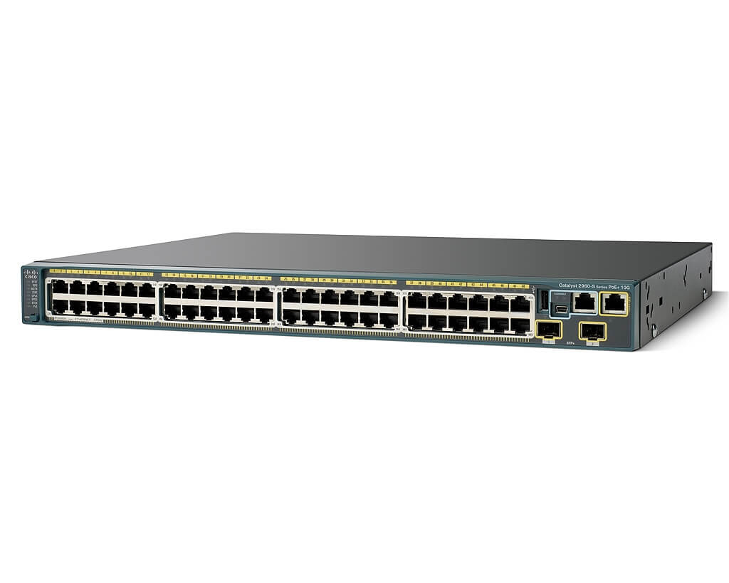 Cisco Catalyst 2960S-48LPD-L Managed 48 PoE Port Switch WS-C2960S-48LPD-L main image