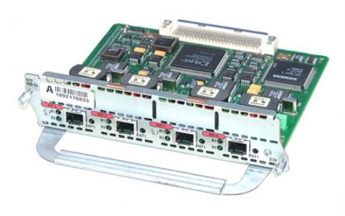 Cisco 4-Port Isdn-Bri With Nt-1 Network Module NM-4B-U main image