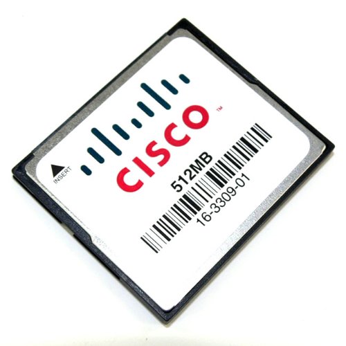 Cisco 512 MB Compact Flash Memory Card MEM-C6K-CPTFL512M=