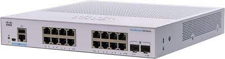 Cisco Business 350 Series 16-Ports Rack-Mountable Switch CBS350-16T-2G main image