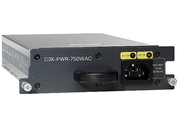 Cisco 750W Plug-in Module Hot-Plug Power Supply C3K-PWR-750WAC main image