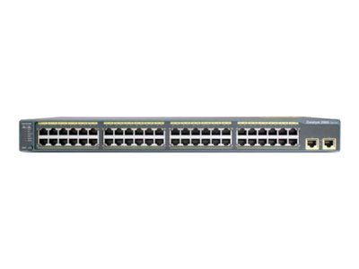 Cisco Catalyst 2960-48TT Managed 48 Port Switch WS-C2960-48TT-L main image