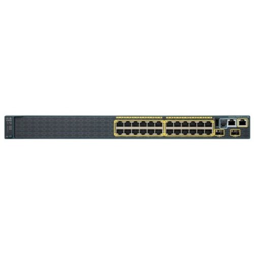 Cisco Catalyst 2960-SF 24Port FE 2Port SFP Switch WS-C2960S-F24TS-L main image