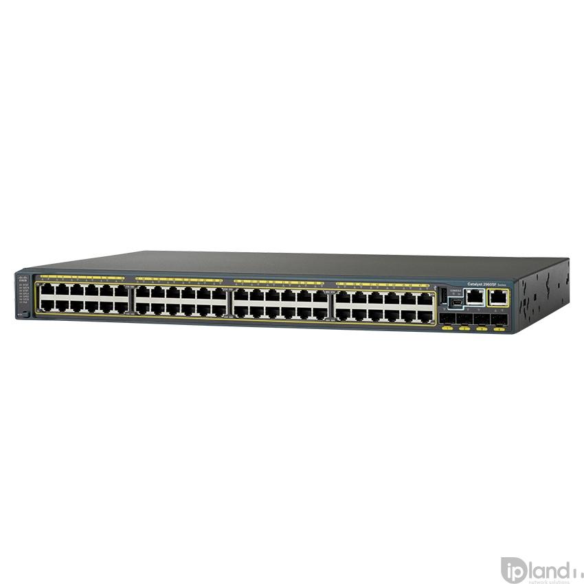 Cisco Catalyst 2960-SF 48Port 4Port SFP Switch WS-C2960S-F24TS-L main image