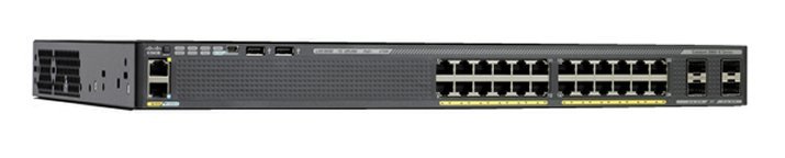 Cisco Catalyst 2960X-24TD-L Managed 24 Port Switch & 2 SFP+ Ports WS-C2960X-24TD-L main image