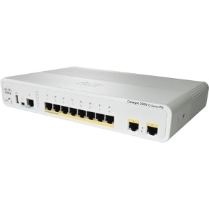 Cisco Catalyst Compact 2960C-8TC-L 8 Port Managed Switch WS-C2960C-8TC-L main image