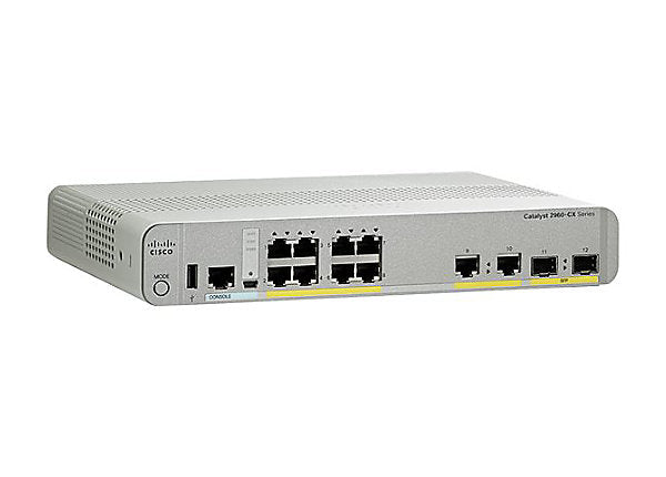 Cisco Catalyst 2960CX-8TC-L Managed Switch WS-C2960CX-8TC-L main image