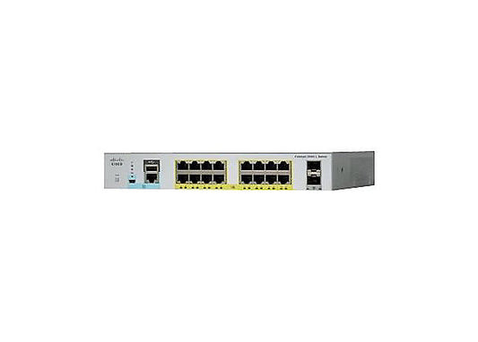 Cisco Catalyst 2960L 16PS LL 16-Ports Managed Switch WS-C2960L-16PS-LL main image