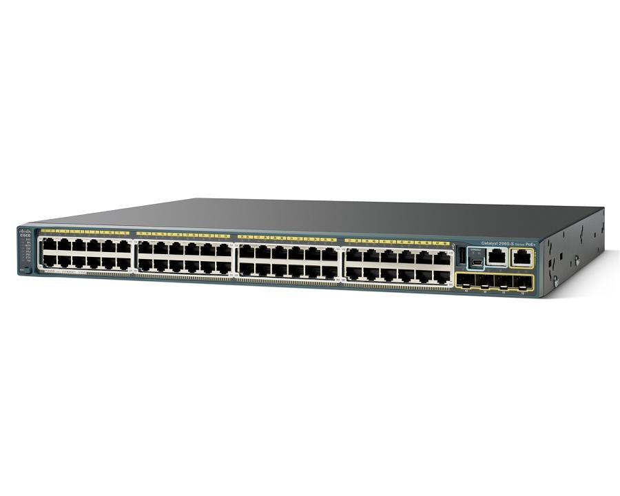 Cisco Catalyst 2960S 48 Port Poe Switch WS-C2960S-48LPS-L main image