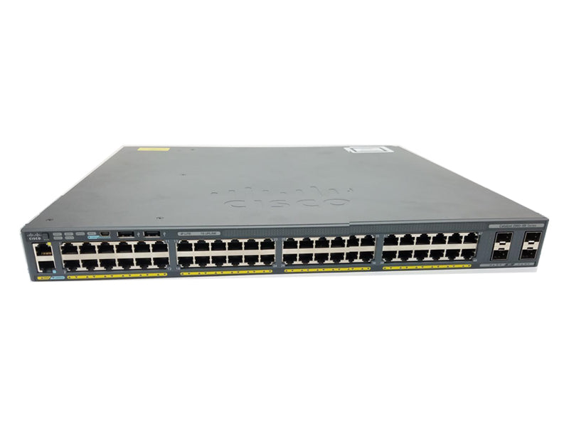 Cisco Catalyst 2960XR-48TD-I Ethernet Switch WS-C2960XR-48TD-I main image