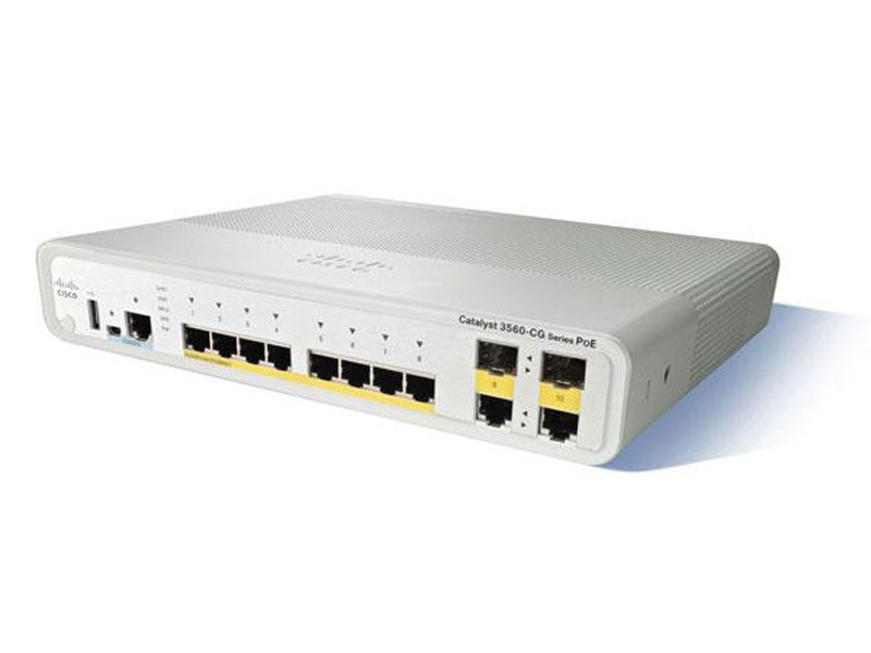 Cisco Catalyst Compact 3560-C PD PSE 8 Port Switch WS-C3560CPD-8PT-S main image