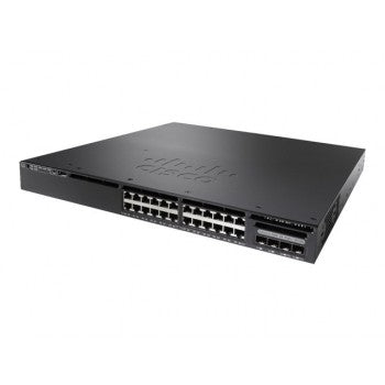 Cisco Catalyst 3650 Managed Catalyst Ethernet 24 PoE+ Switch WS-C3650-24PD-S main image