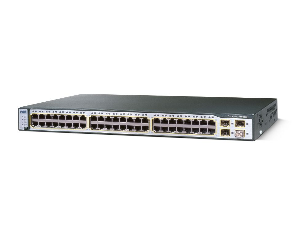 Cisco Catalyst 3750-48TS Managed 48 Port Switch WS-C3750-48TS-E