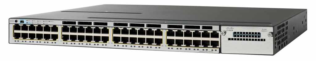 Cisco Catalyst 3750X-48P-L Managed Switch 48 PoE Ethernet Ports WS-C37