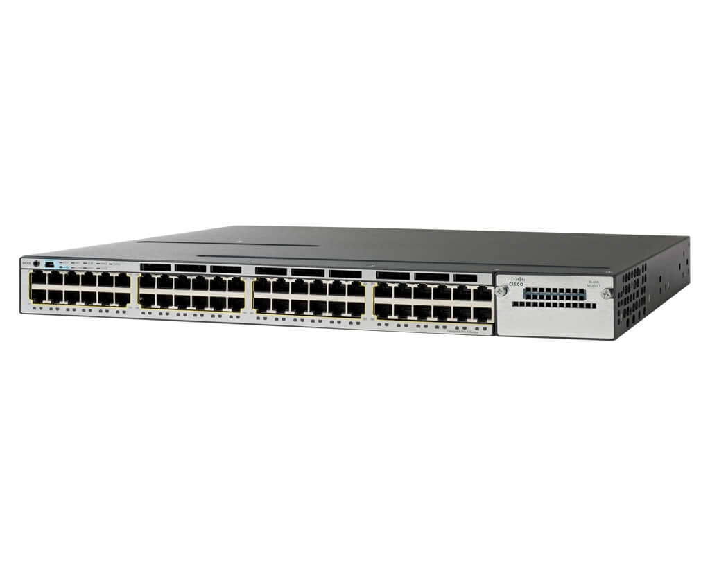 Cisco Catalyst 3750X 48 Port Ethernet Switch WS-C3750X-48T-L main image