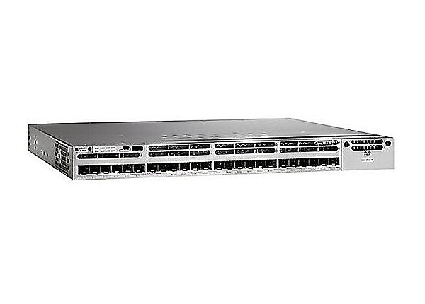 Cisco Catalyst 3850-24XS-E 24 1/10 Gigabit SFP+ Ports Managed L3 Switch WS-C3850-24XS-E main image