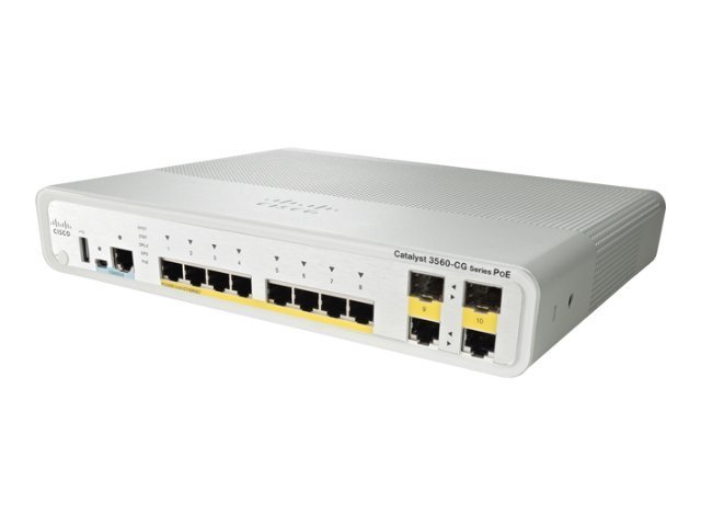 Cisco Catalyst 3560CG-8PC-S Compact Switch WS-C3560CG-8PC-S main image