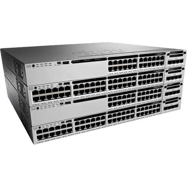 Cisco Catalyst 3850-48T-E 48-Ports L3 Managed Switch WS-C3850-48T-E main image